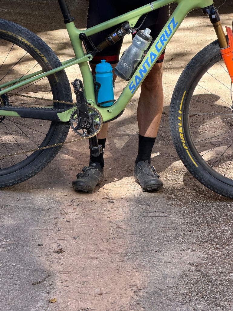 Used Santa Cruz BLUR XX1 AXS TR RSV / Carbon CC 2024 2024 Mountainbike, Green, 29 — image 2 of 4