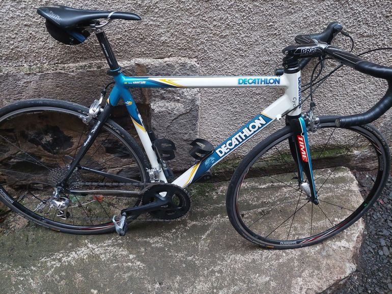 Gebrauchtes DECATHLON Penta Pro 2003 Road & Gravel, Blau — Bild 4 von 4