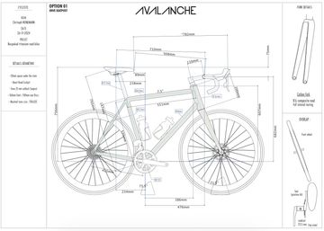 Käytetty Avalanche Custom SRAM Red eTap 2025 Road & Gravel — kuva 11 / 12