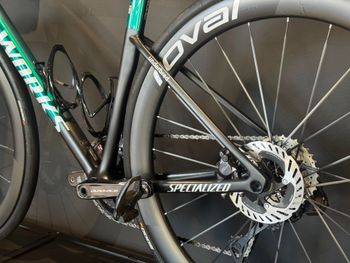 Specialized S-works Tarmac Sl8 Bora Hansgrohe Frameset 2024 Road & Gravel de segunda mano, Verde — imagen 8 de 9