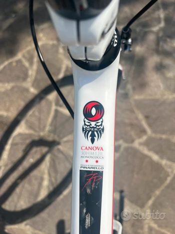 Gebrauchtes Pinarello Opera Canova Pinarello 2011 Road & Gravel, Weiß — Bild 4 von 5