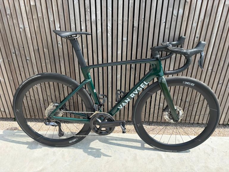 Używany Van rysel Racefiets Shimano Ultegra Di2 2x12v Vermogenssensor RCR PRO Groen 2025 Road & Gravel — zdjęcie 2 z 14