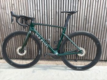 Używany Van rysel Racefiets Shimano Ultegra Di2 2x12v Vermogenssensor RCR PRO Groen 2025 Road & Gravel