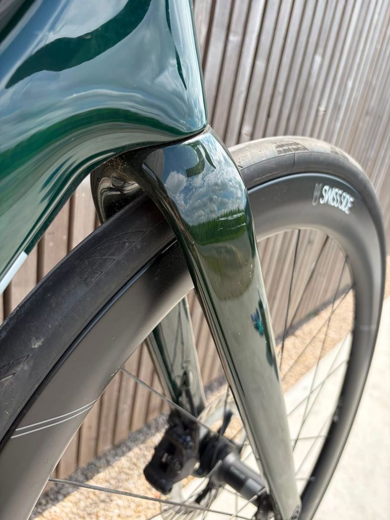 Używany Van rysel Racefiets Shimano Ultegra Di2 2x12v Vermogenssensor RCR PRO Groen 2025 Road & Gravel — zdjęcie 6 z 14