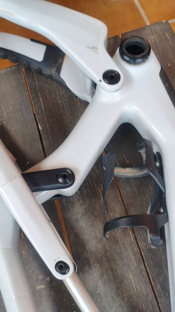Used Canyon Spectral 125 CF 9 2023 Frameset 2023 Mountainbike, White, 29 — image 6 of 25