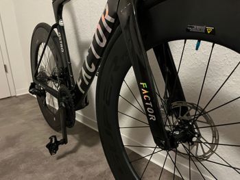Used Factor OSTRO VAM SRAM RED eTap AXS 2023 2023 Road & Gravel, Black — image 7 of 11