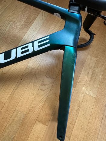 Used CUBE LITENING AERO C:68X, FRAMESET 2025 Frameset 2025 Road & Gravel, Green — image 12 of 17