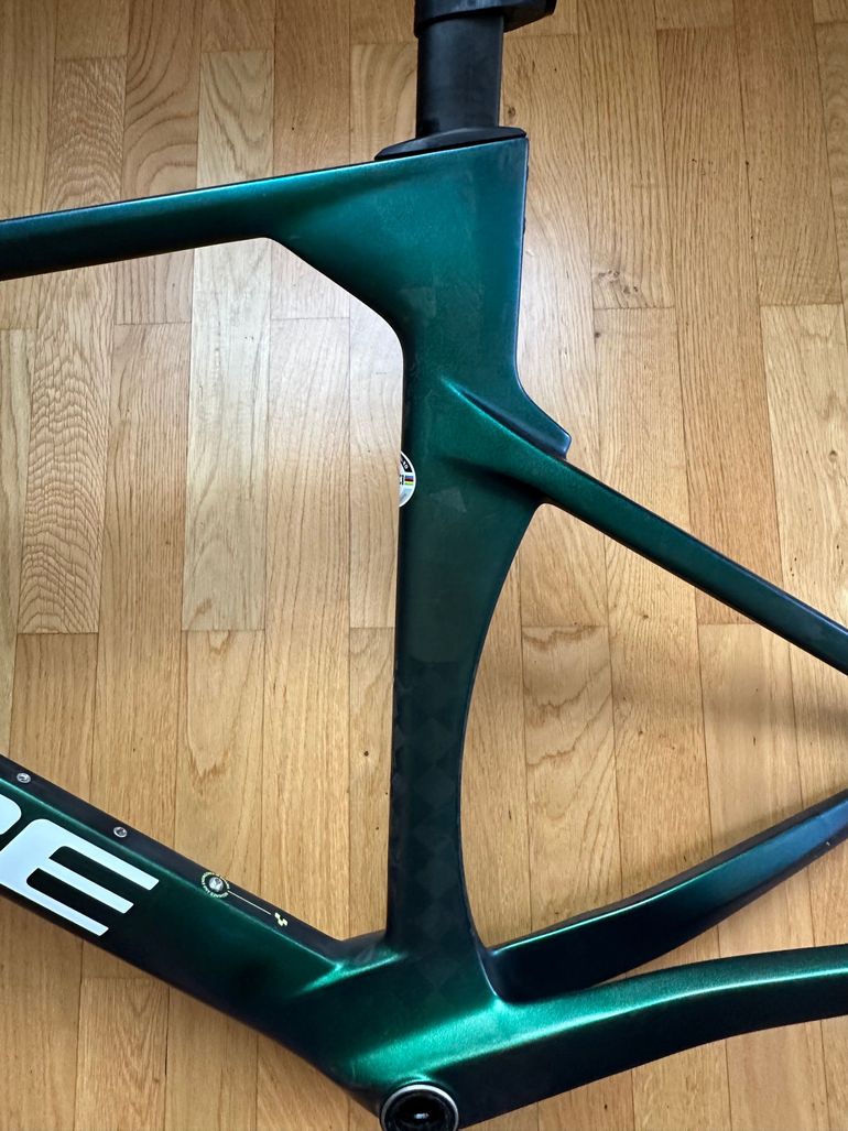 Used CUBE LITENING AERO C:68X, FRAMESET 2025 Frameset 2025 Road & Gravel, Green — image 5 of 17
