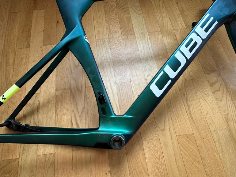 Used CUBE LITENING AERO C:68X, FRAMESET 2025 Frameset 2025 Road & Gravel, Green — image 11 of 17