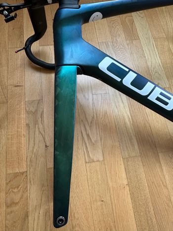 Used CUBE LITENING AERO C:68X, FRAMESET 2025 Frameset 2025 Road & Gravel, Green — image 6 of 17
