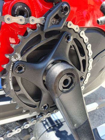 Used Specialized Turbo Levo Comp Alloy 2022 2022 Mountainbike, Red, 29, 27.5 — image 2 of 6
