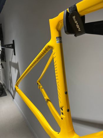 Used Colnago Frameset Frameset 2026 Road & Gravel, Orange — image 3 of 4