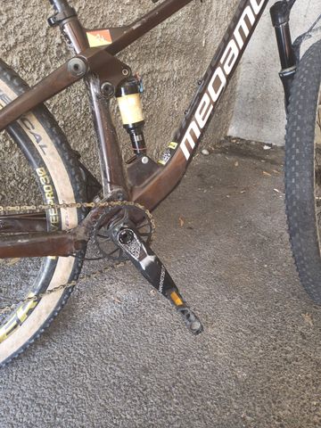 Used Megamo Custom Shimano Deore XT 2021 Mountainbike, Red — image 4 of 5