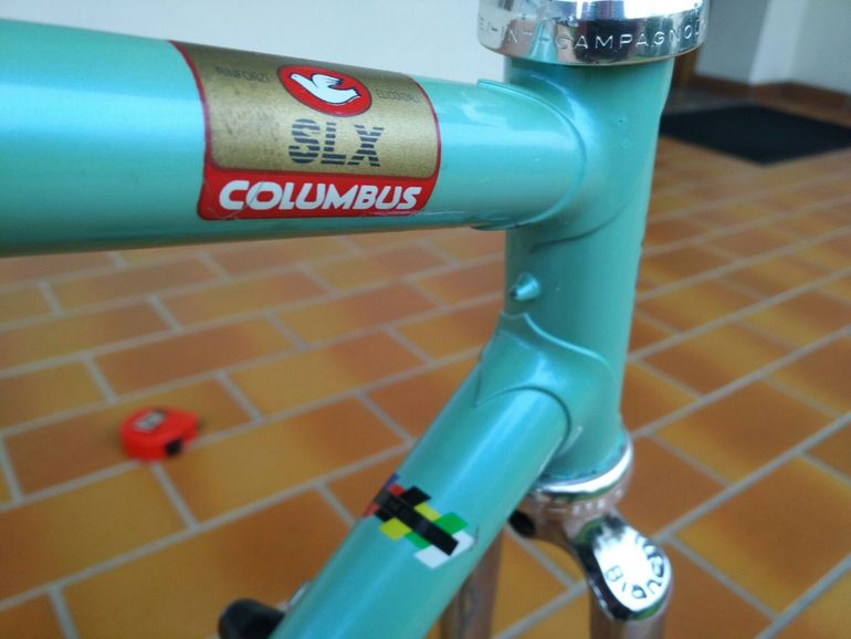 Käytetty Bianchi Telaio Acciaio Columbus SLX Taglia 54 Frameset 1988 Road & Gravel — kuva 6 / 9
