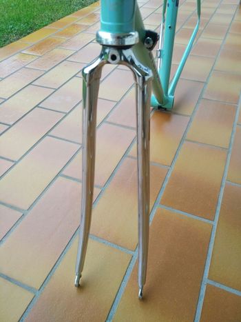 Käytetty Bianchi Telaio Acciaio Columbus SLX Taglia 54 Frameset 1988 Road & Gravel — kuva 5 / 9