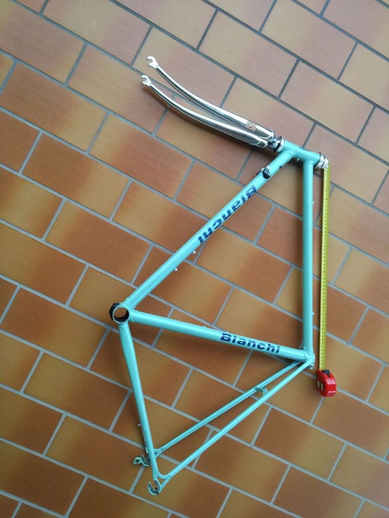 Käytetty Bianchi Telaio Acciaio Columbus SLX Taglia 54 Frameset 1988 Road & Gravel — kuva 2 / 9