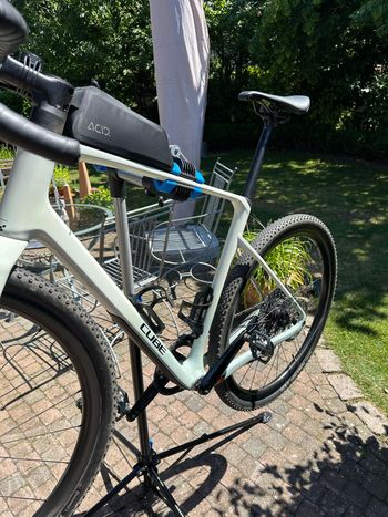 Used CUBE NUROAD C:62, EX 2026 2026 Road & Gravel, Light Gray — image 5 of 5