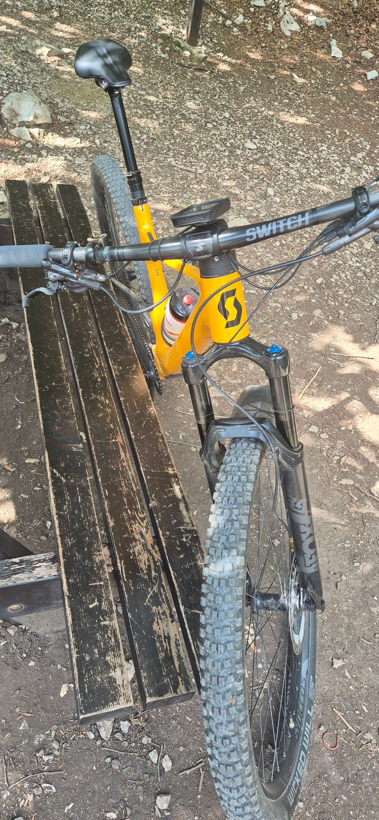 Used Scott Spark 910 2023 2023 Mountainbike, Orange, 29 — image 4 of 9