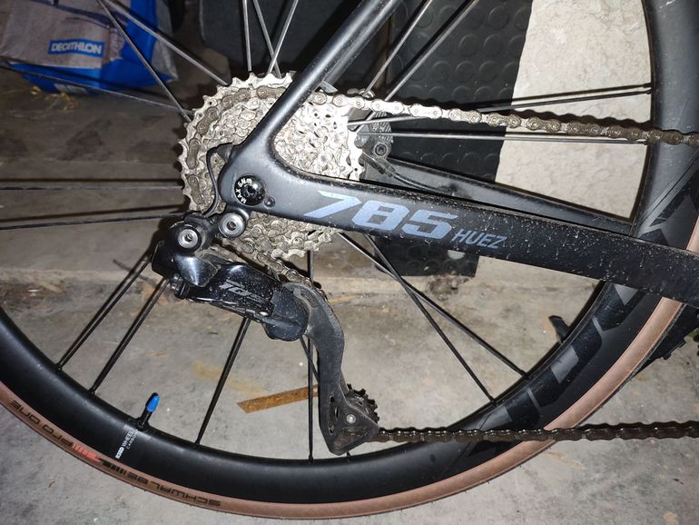 Used Look 785 Huez 105 Di2 2024 2024 Road & Gravel, Blue — image 11 of 16