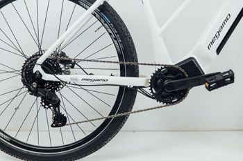 Megamo Ridon Shimano CUES 2026 Mountainbike de segunda mano, Blanco — imagen 6 de 7
