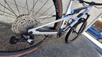 Used Canyon Lux Trail CF 6 2024 2024 Mountainbike, Light Gray, 29 — image 3 of 9