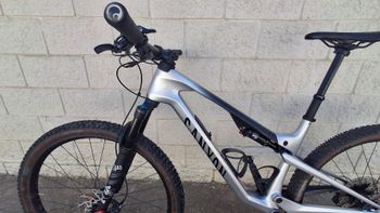 Used Canyon Lux Trail CF 6 2024 2024 Mountainbike, Light Gray, 29 — image 4 of 9