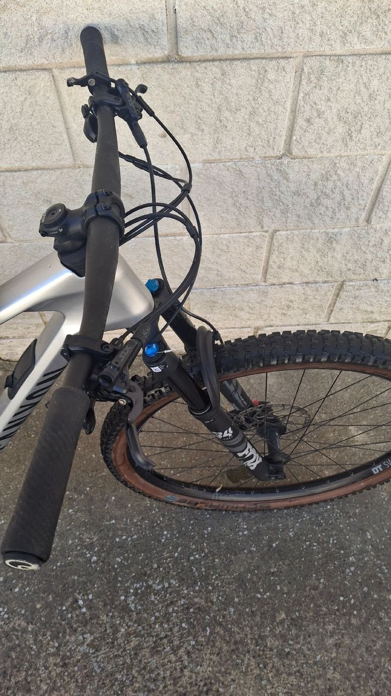 Used Canyon Lux Trail CF 6 2024 2024 Mountainbike, Light Gray, 29 — image 7 of 9