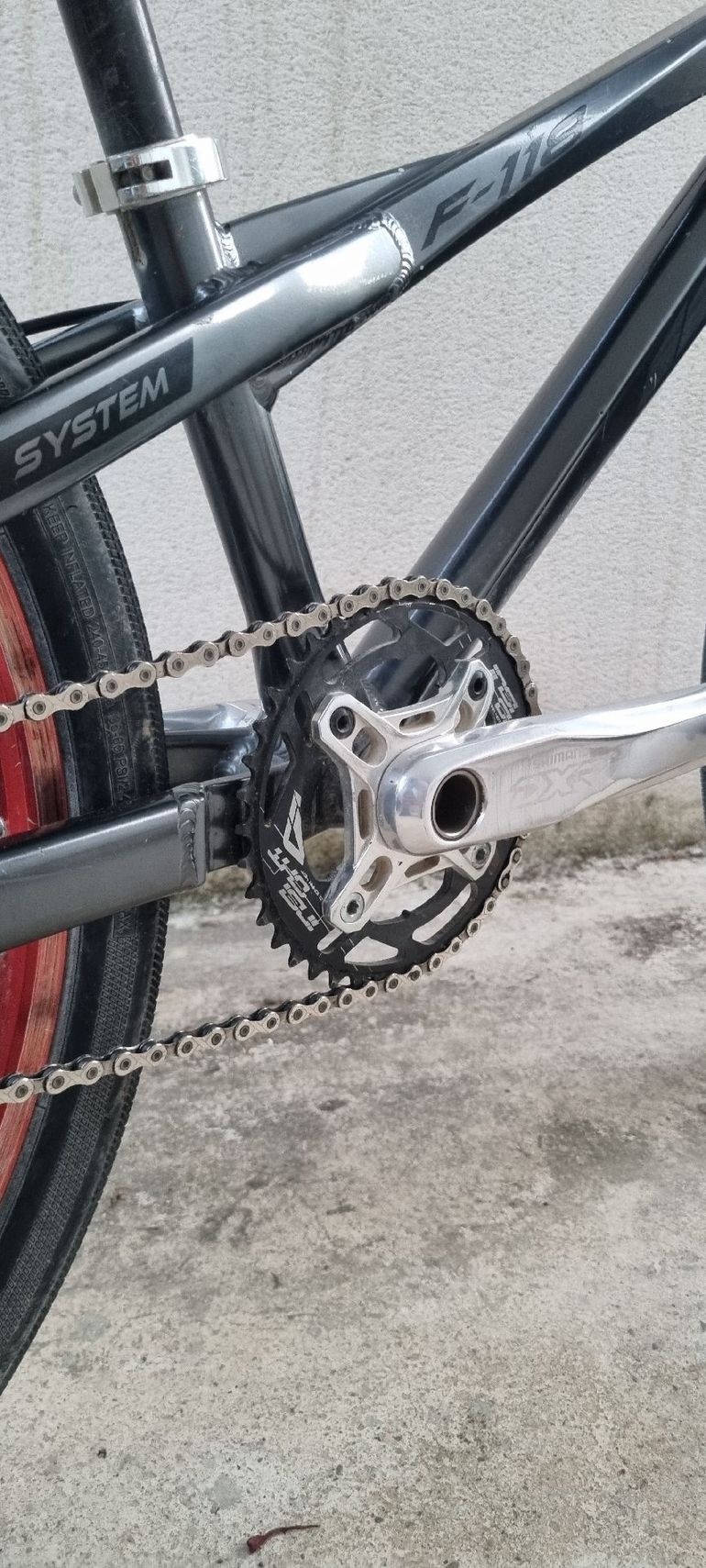 Bmx Custom Shimano DXR 2017 Mountainbike d'occasion — image 4 sur 6