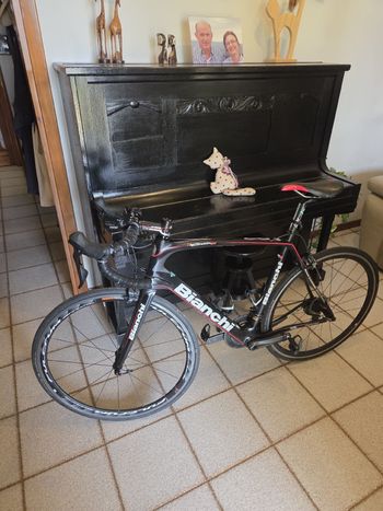 Gebrauchtes Bianchi Infinito Shimano 105 2016 Road & Gravel, Schwarz — Bild 3 von 4