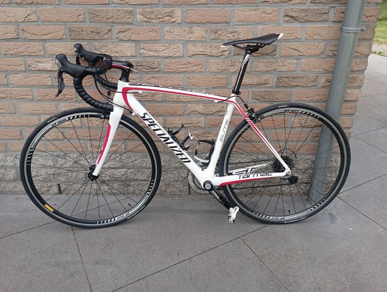 Used Specialized Tarmac FSA K-Force 2013 Road & Gravel, White — image 2 of 5