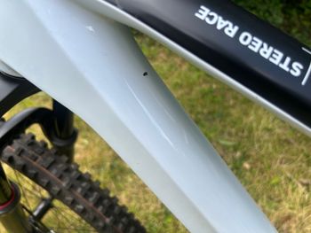 Used CUBE STEREO 150 C:62, RACE 29 2023 2023 Mountainbike, White, 29 — image 12 of 19