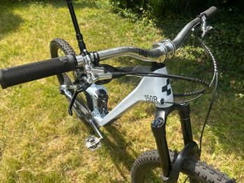 Used CUBE STEREO 150 C:62, RACE 29 2023 2023 Mountainbike, White, 29 — image 3 of 19