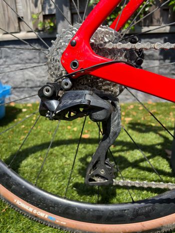Used Trek Checkpoint Shimano 105 Di2 2023 Road & Gravel, Red — image 4 of 10