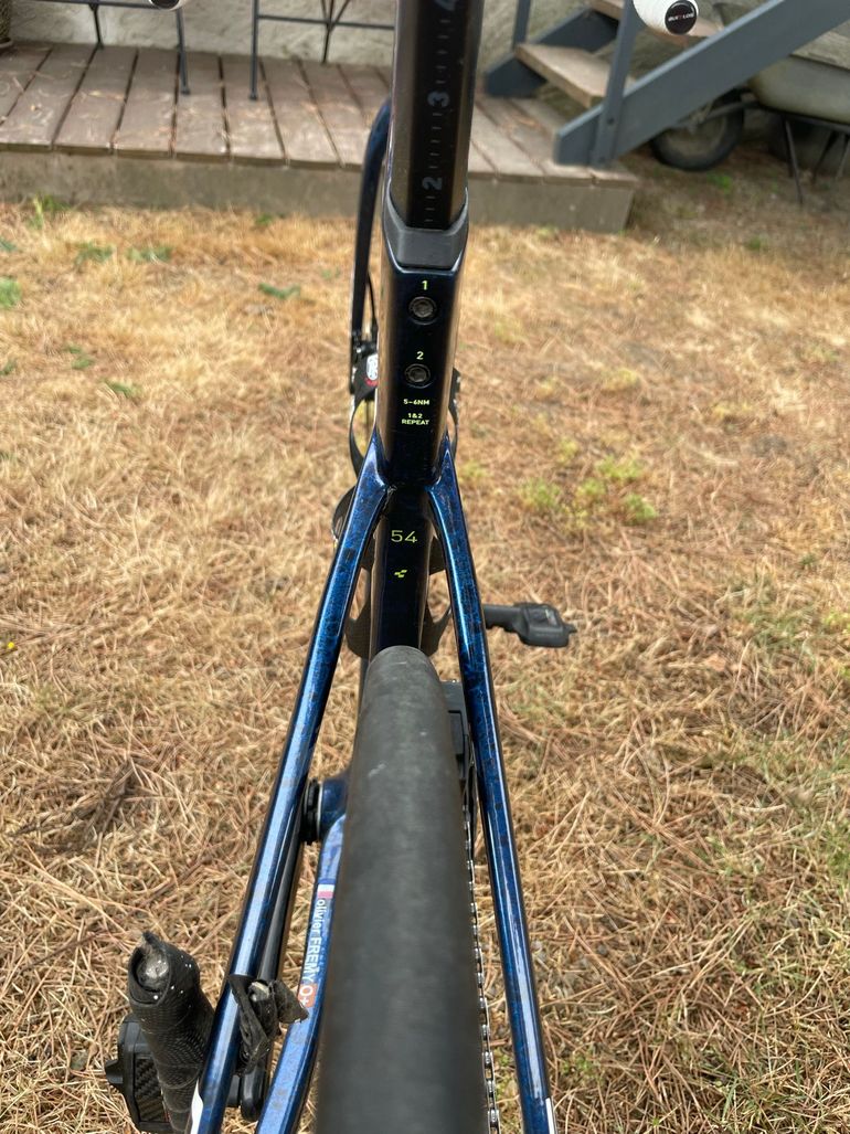 Used CUBE LITENING AIR C:68X FRAMESET TEAM WANTY REPLIKA 2023 2023 Road & Gravel, Blue — image 3 of 7