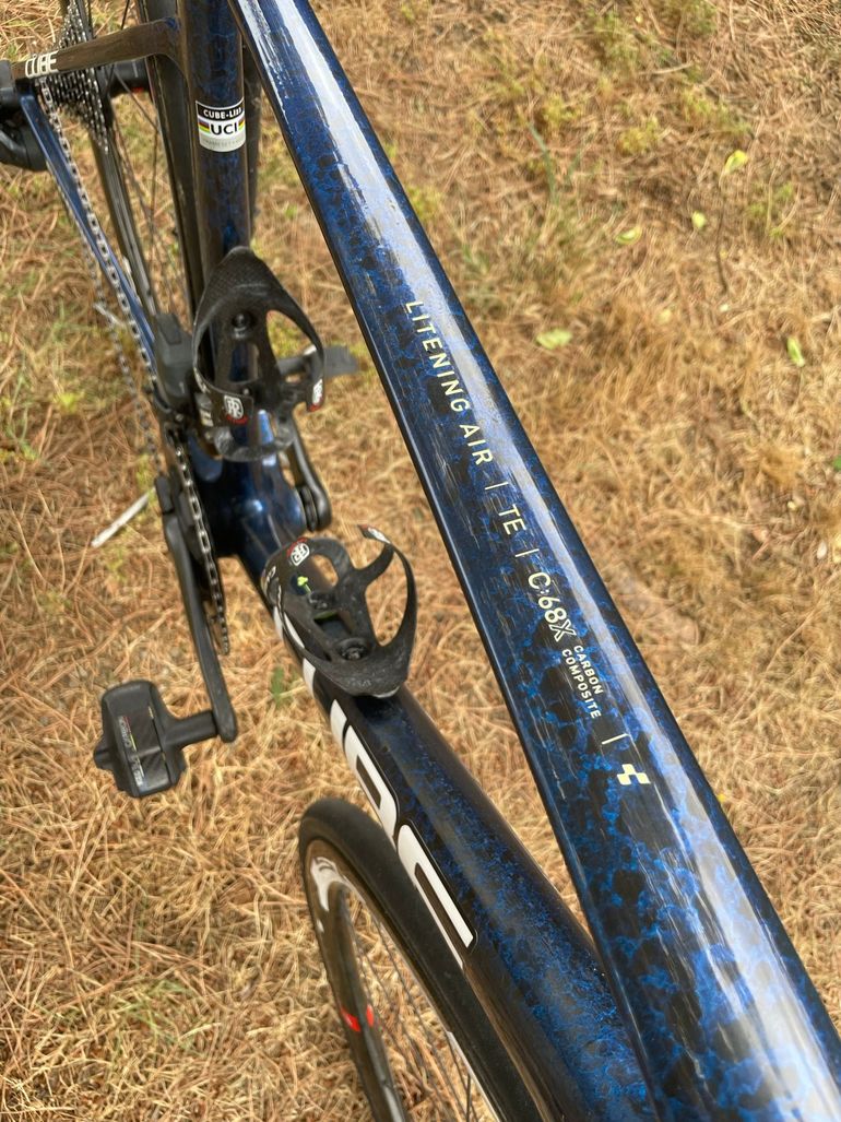 Used CUBE LITENING AIR C:68X FRAMESET TEAM WANTY REPLIKA 2023 2023 Road & Gravel, Blue — image 7 of 7