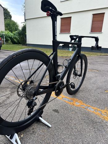Used Storck Aerfast3 Comp Disc SRAM Rival eTap AXS Quarq 2x12 2022 2022 Road & Gravel, Black — image 6 of 6