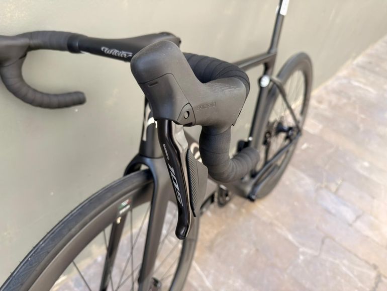 Used Wilier Filante Hybrid SRAM FORCE D2 AXS 2X12 + MAHLE X20 2024 2026 Road & Gravel, Black — image 6 of 14