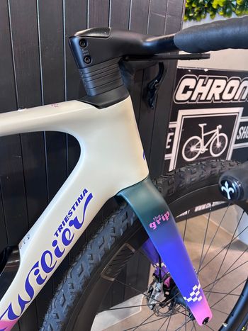 Used Wilier Rave SLR ID2 SRAM RED XPLR AXS E1 1x13S 2026 2026 Road & Gravel, White — image 6 of 15