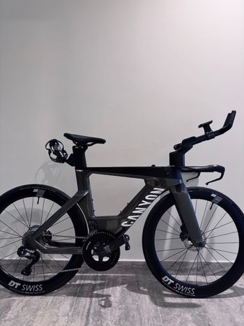 Used Canyon Speedmax CF SLX 8 Di2 2024 2024 Road & Gravel, Light Gray — image 3 of 6