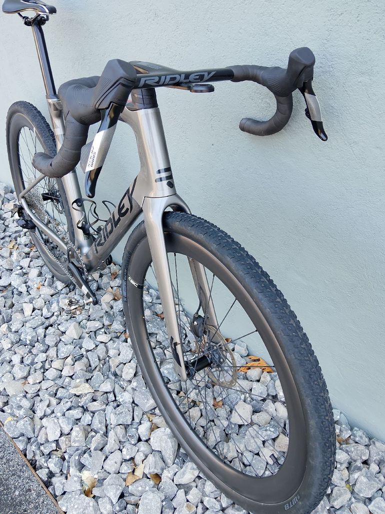 Used Ridley Kanzo Fast - Sram Apex XPLR 1x12sp 2023 2023 Road & Gravel, Light Gray — image 9 of 9