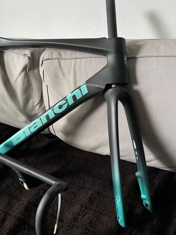Used Bianchi Specialissima Repart Corse 2026 Frameset 2026 Road & Gravel, Green — image 3 of 5