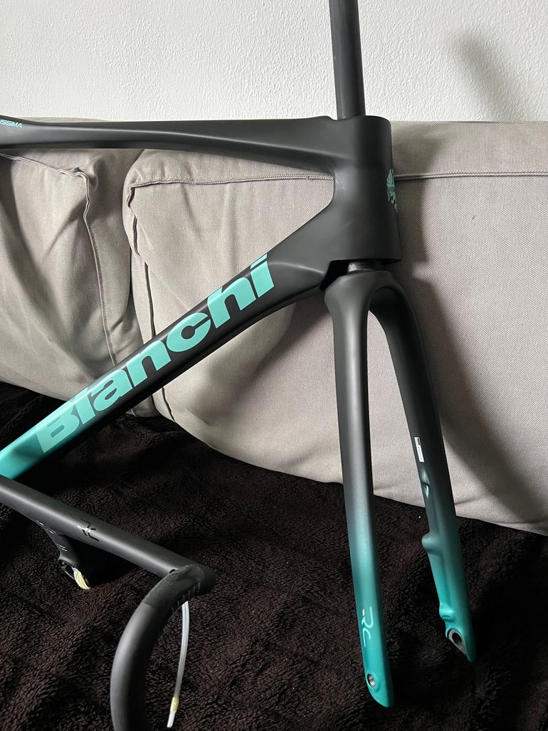 Used Bianchi Specialissima Repart Corse 2026 Frameset 2026 Road & Gravel, Green — image 3 of 5