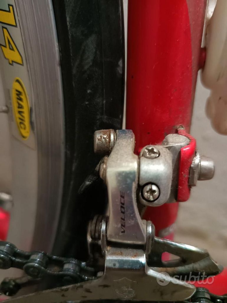 Used Olmo Custom Campagnolo Mirage 2002 Road & Gravel, Red — image 3 of 5