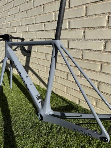 Used Aurum Magma 2022 Frameset 2022 Road & Gravel, Light Gray — image 11 of 16
