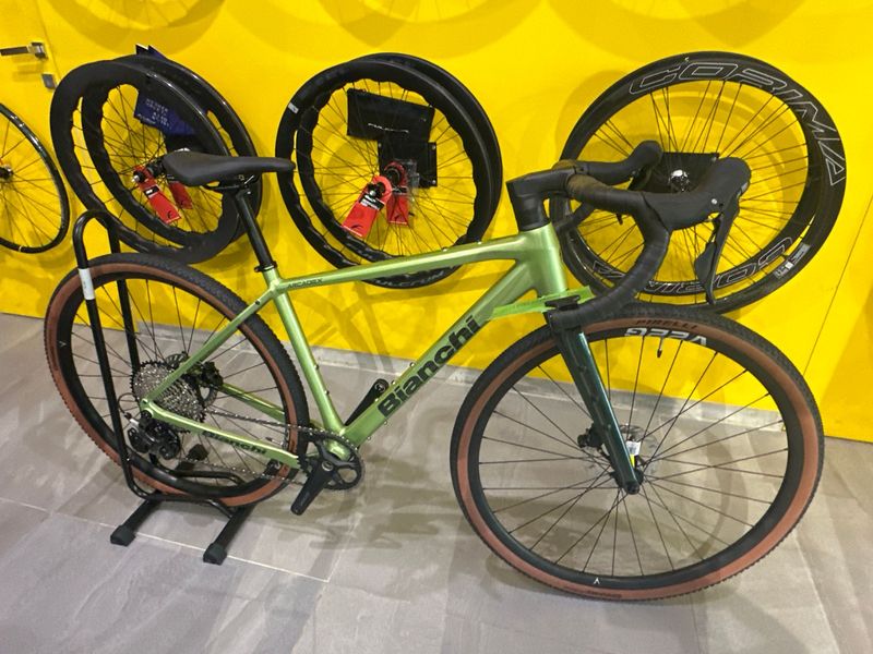 Used Bianchi Arcadex AL 2026 2026 Road & Gravel, Green — image 1 of 5