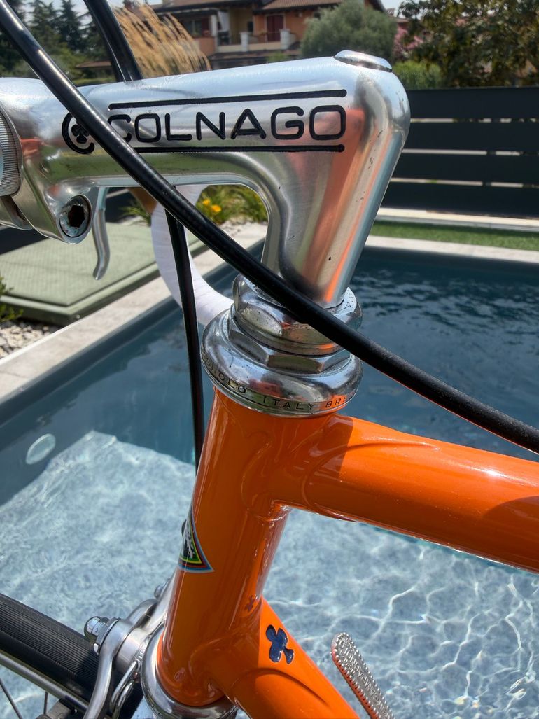 Colnago Custom Campagnolo Record 1972 Road & Gravel d'occasion — image 20 sur 23