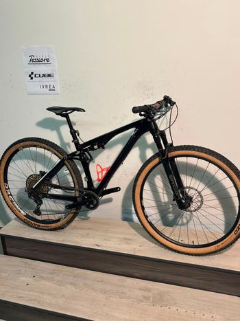 Gebrauchtes CUBE AMS 100 C:62 Race 29 2016 2016 Mountainbike, Schwarz, 29 — Bild 7 von 16