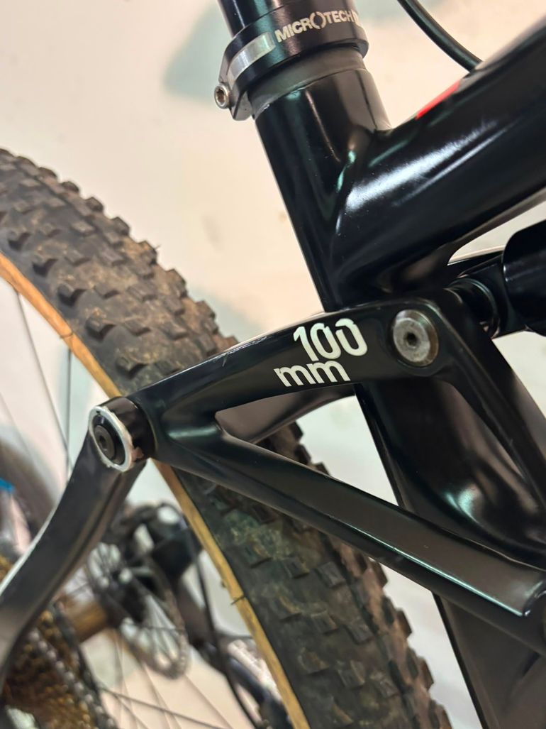 Gebrauchtes CUBE AMS 100 C:62 Race 29 2016 2016 Mountainbike, Schwarz, 29 — Bild 11 von 16