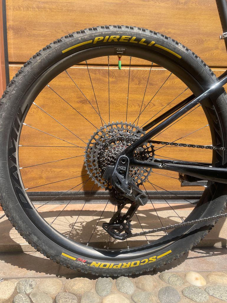 Used Cannondale Scalpel SRAM X01 Eagle AXS 2024 Mountainbike, Red — image 4 of 7