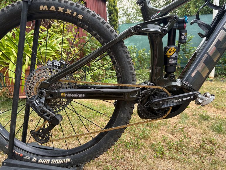 Used Trek Rail SRAM GX Eagle AXS (T-Type) 2024 Mountainbike, Green — image 2 of 7